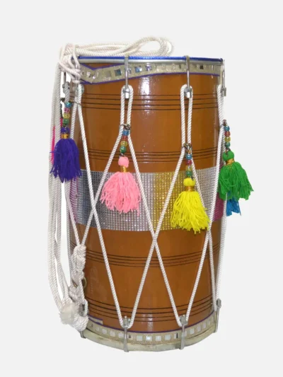 Silver Strip Bhangra Dhol
