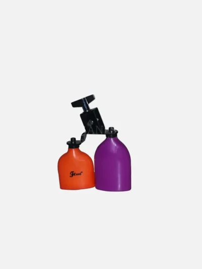 2 attached Metal Cowbell